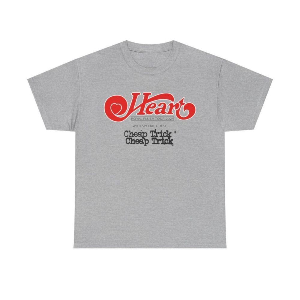 Heart 2024 Tour T Shirt Heart Band Fan Shirt Heart 2024 Concert Shirt